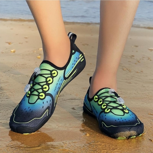 Barefoot Breathable Non-Slip Quick-Dry Water Athletic Beach Swim Hike Walk Shoes - Picture 1 of 7